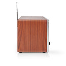 Nedis RDFM5200BN Fm-radio 12 W Fm Bluetooth® Klok- En Alarmfunctie Bruin / Zwart