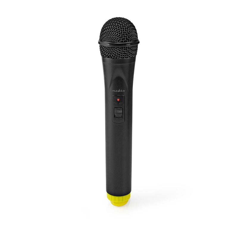 Nedis MPWL500BK Draadloze Microfoonset 1 Microfoon Cardioïde 40 Hz - 15 Khz 1500 Ohm -97 Db Volumeb