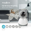 Nedis WIFICI30CGY Smartlife Camera Voor Binnen Wi-fi Full Hd 1080p Kiep En Kantel Cloud / Microsd M