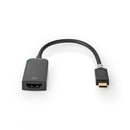 Nedis CCBW64652AT02 Usb-adapter Usb 3.2 Gen 1 Usb Type-c&trade; Male Hdmi&trade; Female 0.20 M Rond
