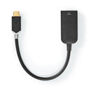 Nedis CCBW64652AT02 Usb-adapter Usb 3.2 Gen 1 Usb Type-c&trade; Male Hdmi&trade; Female 0.20 M Rond