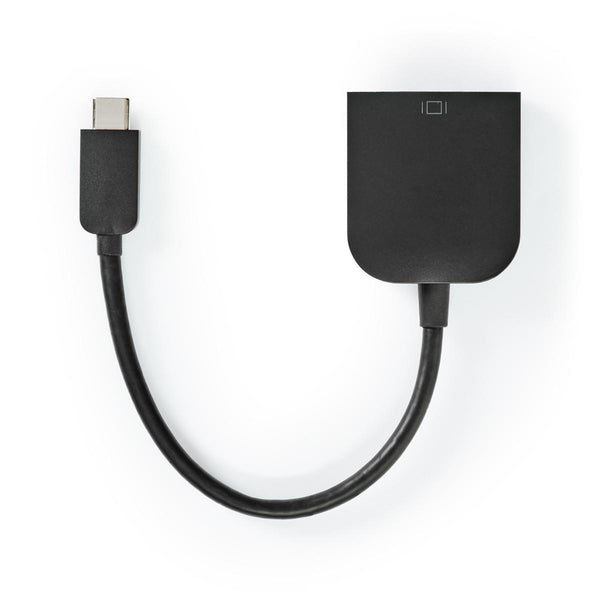 Nedis CCGP64852BK02 Usb-adapter Usb 3.2 Gen 1 Usb Type-c&trade; Male Vga Female 15p 5 Gbps 0.20 M R