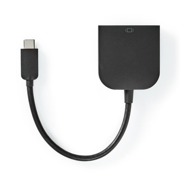 Nedis CCGP64552BK02 Usb-adapter Usb 3.2 Gen 1 Usb Type-c&trade; Male Dvi-d 24+1-pins Female 0.20 M