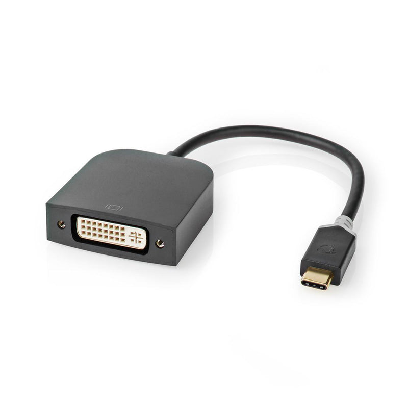 Nedis CCBW64552AT02 Usb-adapter Usb 3.2 Gen 1 Usb Type-c&trade; Male Dvi-d 24+1-pins Female 0.20 M