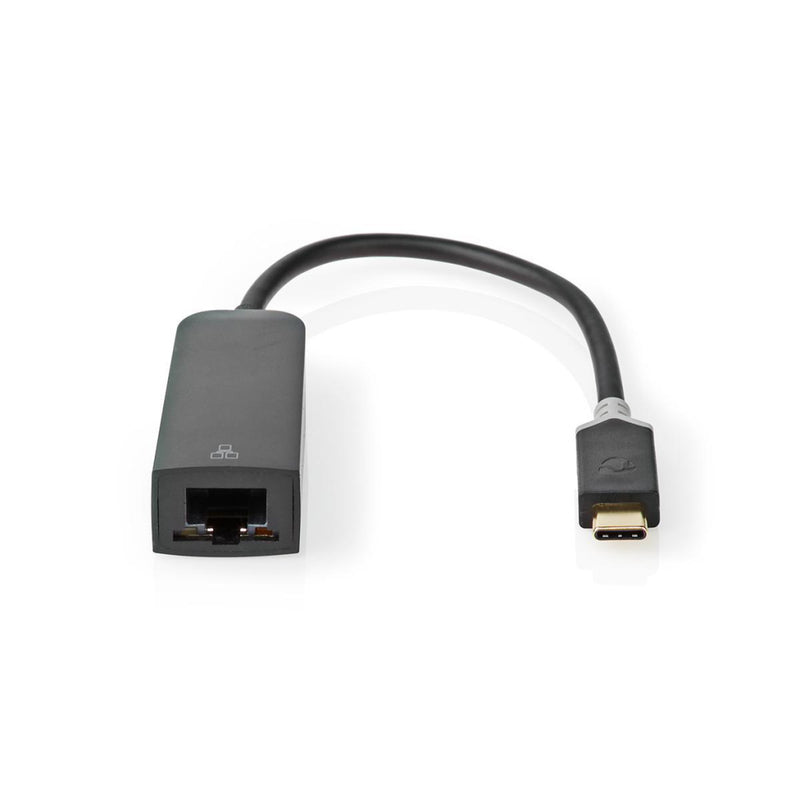 Nedis CCBW64952AT02 Usb-adapter Usb 3.2 Gen 1 Usb Type-c&trade; Male Rj45 Female 1000 Mbps 0.20 M R