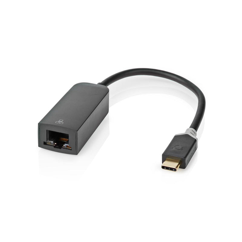 Nedis CCBW64952AT02 Usb-adapter Usb 3.2 Gen 1 Usb Type-c&trade; Male Rj45 Female 1000 Mbps 0.20 M R
