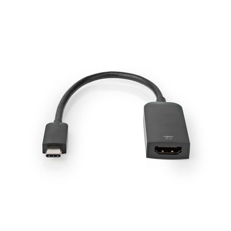 Nedis CCGP64652BK02 Usb-adapter Usb 3.2 Gen 1 Usb Type-c&trade; Male Hdmi&trade; Female 0.20 M Rond