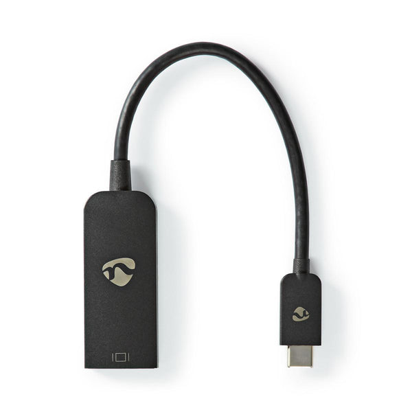 Nedis CCGP64352BK02 Usb-adapter Usb 3.2 Gen 1 Usb Type-c&trade; Male Displayport Female 0.20 M Rond