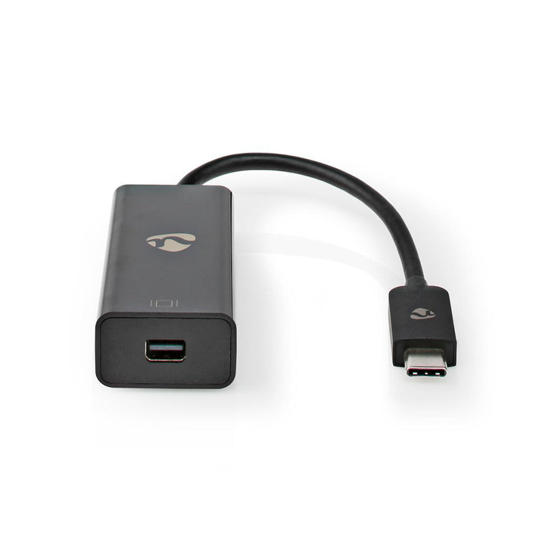 Nedis CCGP64452BK02 Usb-adapter Usb 3.2 Gen 1 Usb Type-c&trade; Male Mini Displayport 0.20 M Rond V