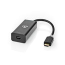 Nedis CCBW64452AT02 Usb-adapter Usb 3.2 Gen 1 Usb Type-c&trade; Male Mini Displayport 0.20 M Rond V