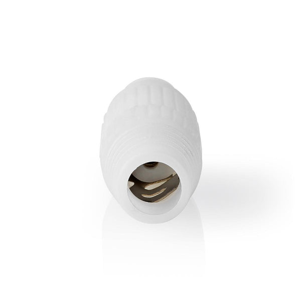 Nedis CSBW40980WT Kabelverbindingsstuk Voor Coax-kabels Wit
