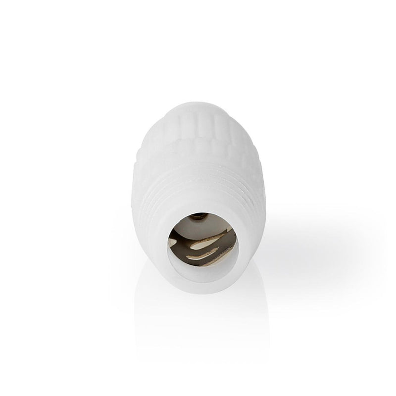 Nedis CSBW40980WT Kabelverbindingsstuk Voor Coax-kabels Wit