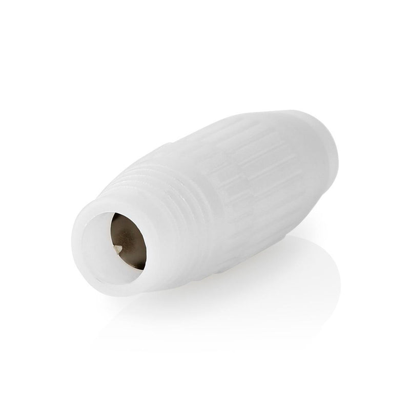 Nedis CSBW40980WT Kabelverbindingsstuk Voor Coax-kabels Wit