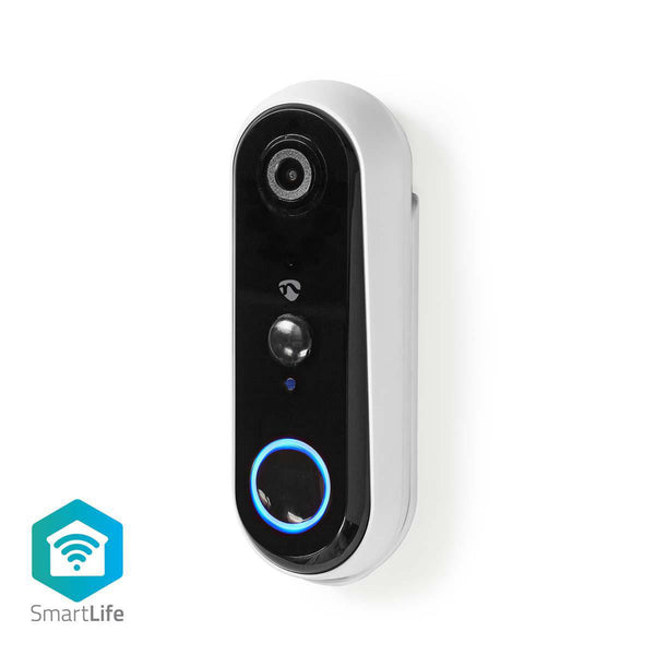 Nedis WIFICDP20WT Smartlife Videodeurbel Wi-fi Batterij Gevoed Android&trade; &amp; Ios Hd 720p Clo