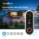 Nedis WIFICDP20WT Smartlife Videodeurbel Wi-fi Batterij Gevoed Android&trade; &amp; Ios Hd 720p Clo