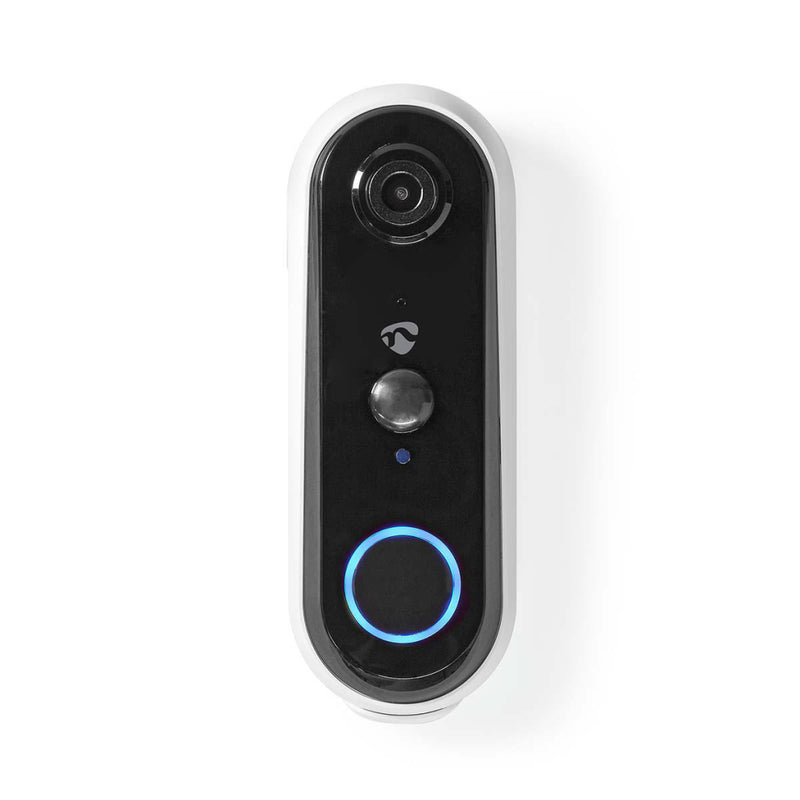 Nedis WIFICDP20WT Smartlife Videodeurbel Wi-fi Batterij Gevoed Android&trade; &amp; Ios Hd 720p Clo