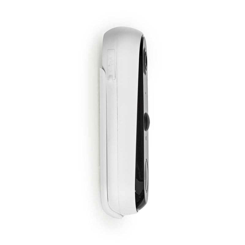 Nedis WIFICDP20WT Smartlife Videodeurbel Wi-fi Batterij Gevoed Android&trade; &amp; Ios Hd 720p Clo