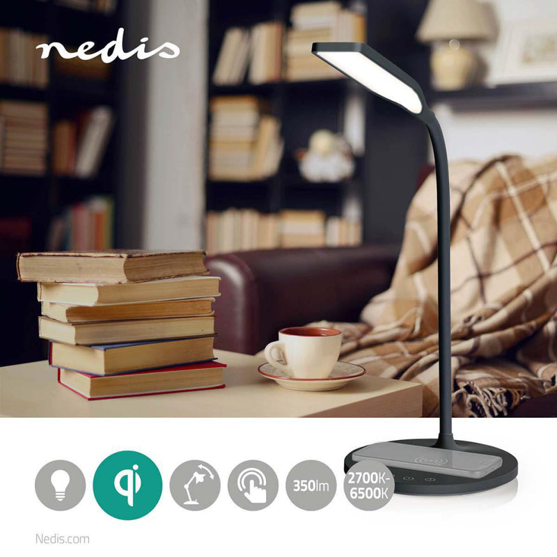 Nedis LTLGQ3M2BK Led-lamp Met Draadloze Lader Dimmer - Op Product Led / Qi 10 W Met Dimfunctie Koel