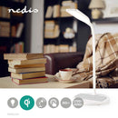Nedis LTLGQ3M2WT Led-lamp Met Draadloze Lader Dimmer - Op Product Led / Qi 10 W Met Dimfunctie Koel
