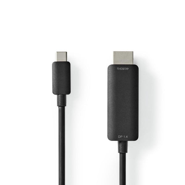 Nedis CCGP64655BK10 Usb-adapter Usb 3.2 Gen 1 Usb Type-c&trade; Male Hdmi&trade; Connector 1.00 M R