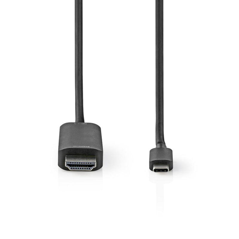 Nedis CCGP64655BK10 Usb-adapter Usb 3.2 Gen 1 Usb Type-c&trade; Male Hdmi&trade; Connector 1.00 M R