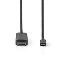 Nedis CCGP64655BK20 Usb-adapter Usb 3.2 Gen 1 Usb Type-c&trade; Male Hdmi&trade; Connector 2.00 M R