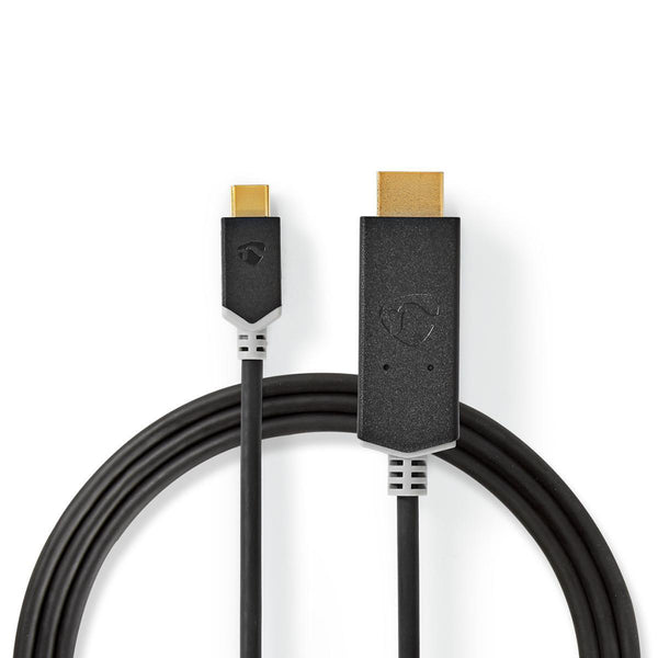 Nedis CCBW64655AT20 Usb-adapter Usb 3.2 Gen 1 Usb Type-c&trade; Male Hdmi&trade; Connector 2.00 M R