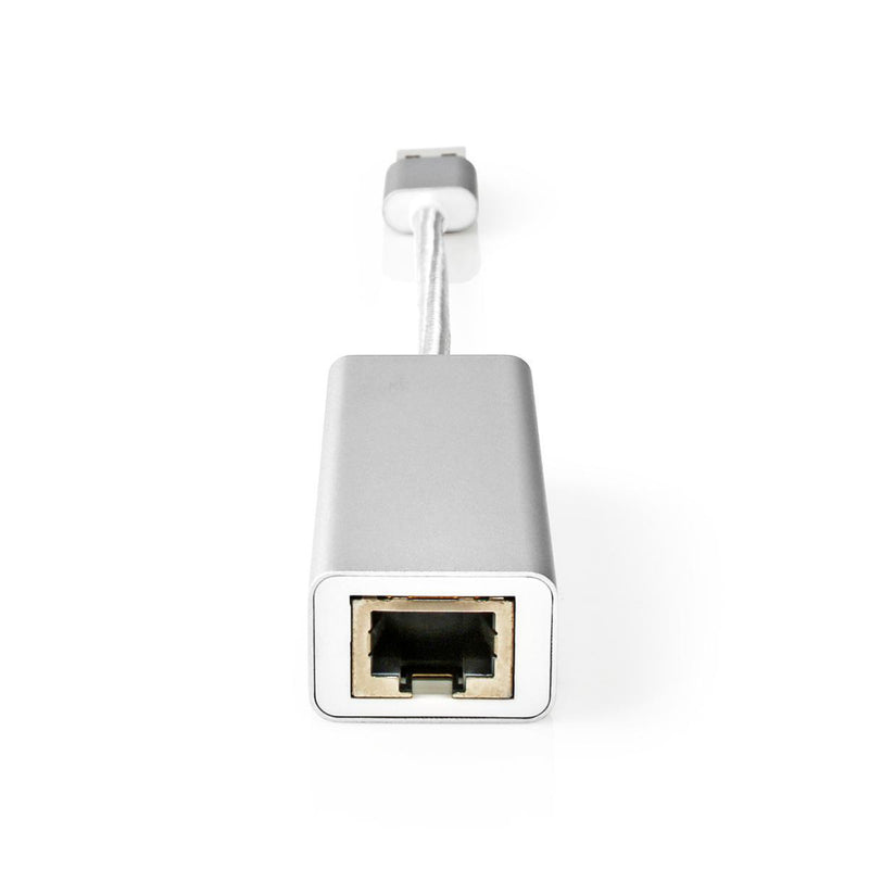 Nedis CCTB61950AL02 Usb-adapter Usb 3.2 Gen 1 Usb Type-a Rj45 Female Verguld Recht 0.20 M Rond Gebr