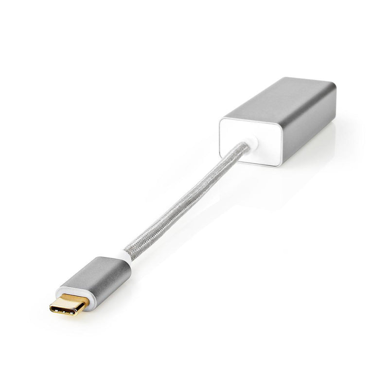Nedis CCTB64950AL02 Usb-adapter Usb 3.2 Gen 1 Usb Type-c&trade; Male Rj45 Female Verguld 0.20 M Ron