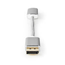 Nedis CCTB37150AL02 Displayport-kabel Displayport Male Hdmi&trade; Output 4k@60hz Verguld 0.20 M Ro