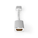 Nedis CCTB37150AL02 Displayport-kabel Displayport Male Hdmi&trade; Output 4k@60hz Verguld 0.20 M Ro
