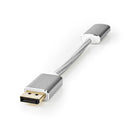 Nedis CCTB37150AL02 Displayport-kabel Displayport Male Hdmi&trade; Output 4k@60hz Verguld 0.20 M Ro