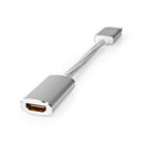 Nedis CCTB37150AL02 Displayport-kabel Displayport Male Hdmi&trade; Output 4k@60hz Verguld 0.20 M Ro