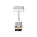 Nedis CCTB37250AL02 Displayport-kabel Displayport Male Dvi-d 24+1-pins Female 1080p Verguld 0.20 M