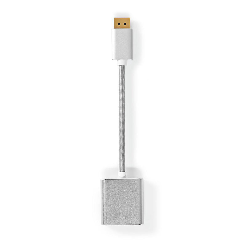 Nedis CCTB37250AL02 Displayport-kabel Displayport Male Dvi-d 24+1-pins Female 1080p Verguld 0.20 M