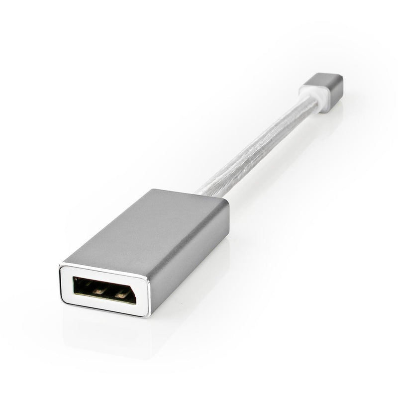 Nedis CCTB37450AL02 Mini Displayport-kabel Displayport 1.2 Mini-displayport Male Displayport Female