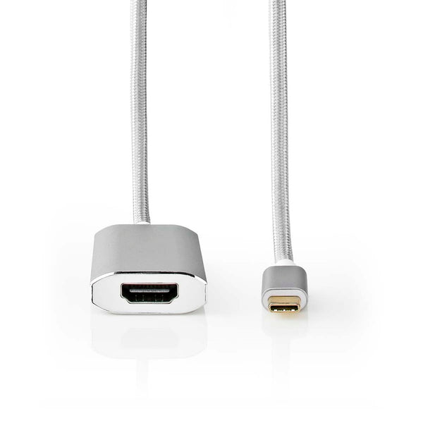 Nedis CCTB64680AL20 Usb-adapter Usb 3.2 Gen 1 Usb Type-c&trade; Male Hdmi&trade; Connector 2.00 M R