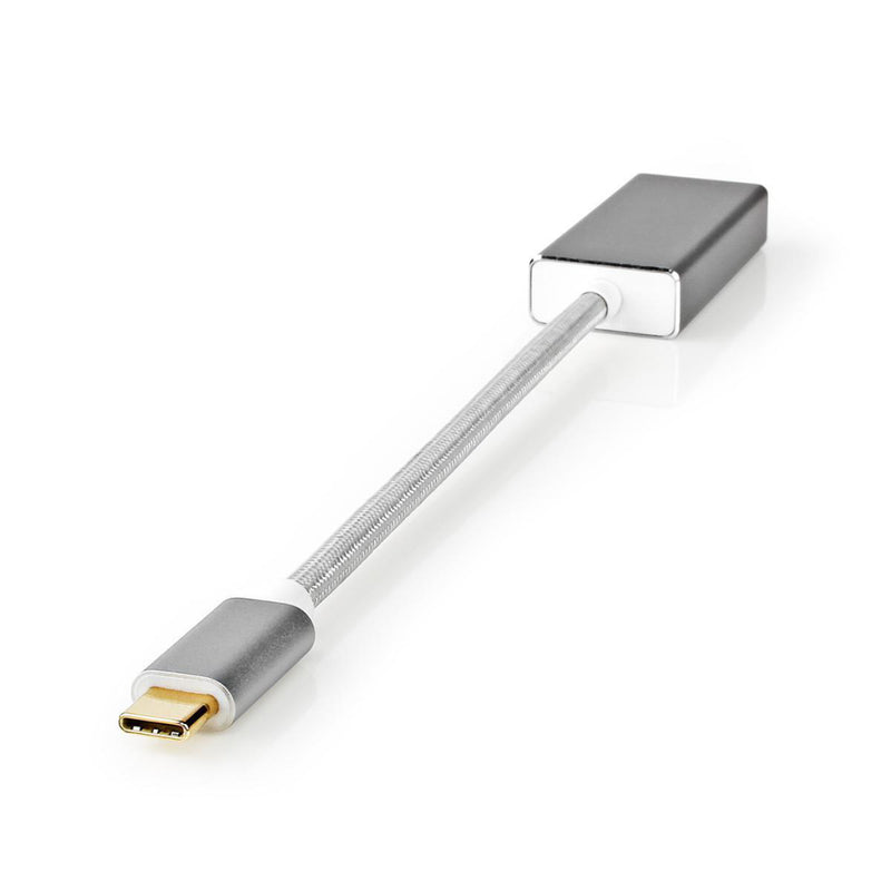 Nedis CCTB64550AL02 Usb-adapter Usb 3.2 Gen 1 Usb-c&trade; Male Mini Displayport 5 Gbps 0.20 M Rond