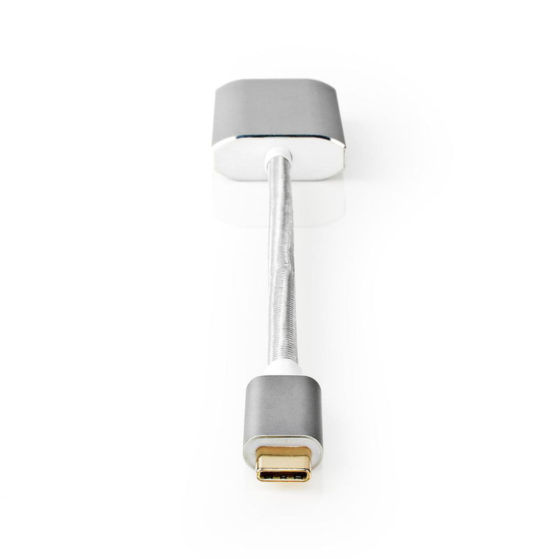 Nedis CCTB64580AL02 Usb-adapter Usb 3.2 Gen 1 Usb-c&trade; Male Mini Displayport 0.20 M Rond Vergul