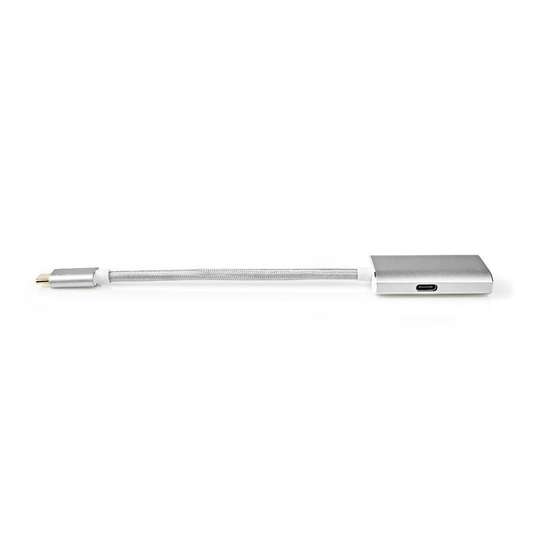 Nedis CCTB64580AL02 Usb-adapter Usb 3.2 Gen 1 Usb-c&trade; Male Mini Displayport 0.20 M Rond Vergul