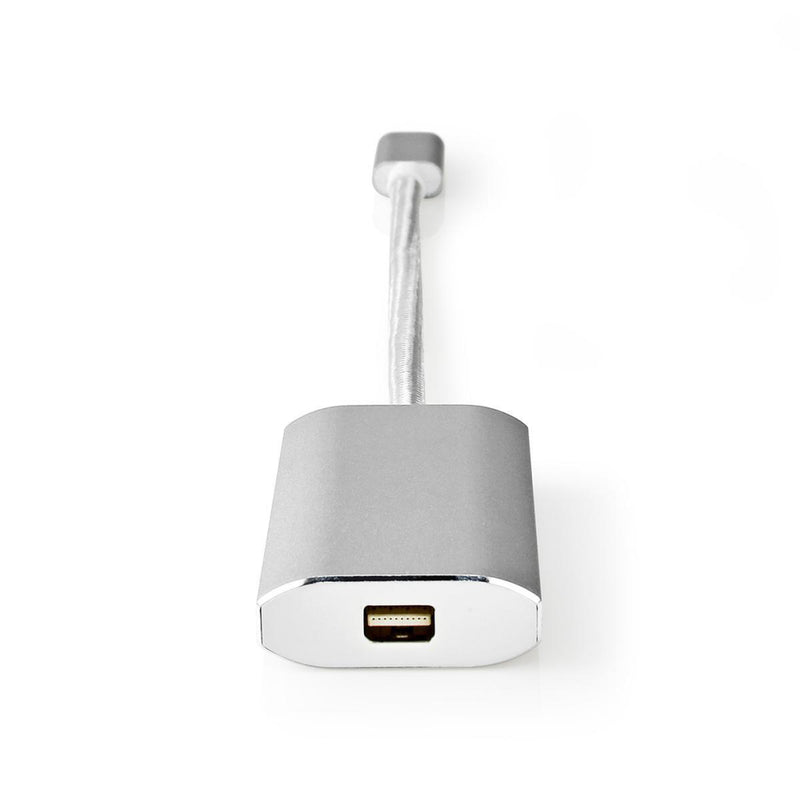 Nedis CCTB64580AL02 Usb-adapter Usb 3.2 Gen 1 Usb-c&trade; Male Mini Displayport 0.20 M Rond Vergul
