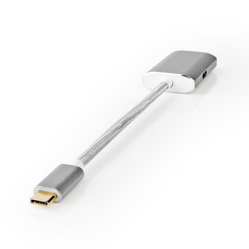 Nedis CCTB64580AL02 Usb-adapter Usb 3.2 Gen 1 Usb-c&trade; Male Mini Displayport 0.20 M Rond Vergul
