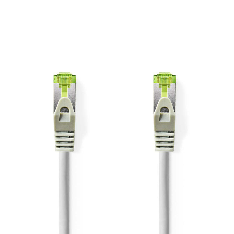 Nedis CCBW85420GY30 Cat7-kabel S/ftp Rj45 Male Rj45 Male 3.0 M Rond Lszh Grijs Window Box