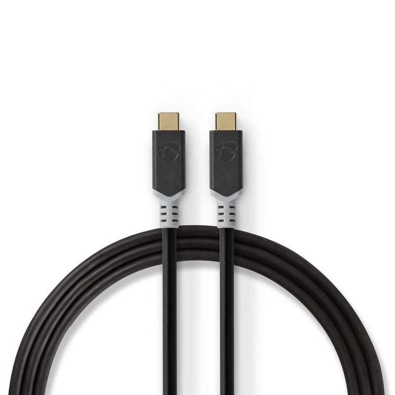 Nedis CCBW64020AT20 Usb-kabel Usb 3.2 Gen 2x2 Usb Type-c&trade; Male Usb Type-c&trade; Male 20 Gbps