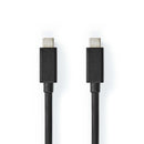 Nedis CCGP64020BK10 Usb-kabel Usb 3.2 Gen 2x2 Usb Type-c&trade; Male Usb Type-c&trade; Male 20 Gbps
