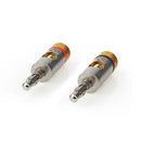 Nedis CATB26900GD Banana Connector Banana Male Goud Verguld 2 Stuks Aluminium Metaal