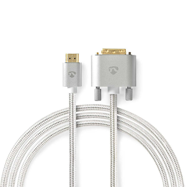 Nedis CCTB34800AL20 Hdmi&trade; Kabel Hdmi&trade; Connector Dvi-d 24+1-pins Male 2560x1600 Verguld
