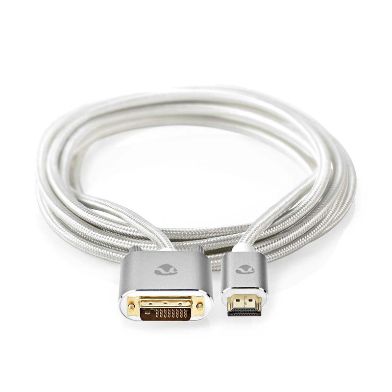 Nedis CCTB34800AL20 Hdmi&trade; Kabel Hdmi&trade; Connector Dvi-d 24+1-pins Male 2560x1600 Verguld