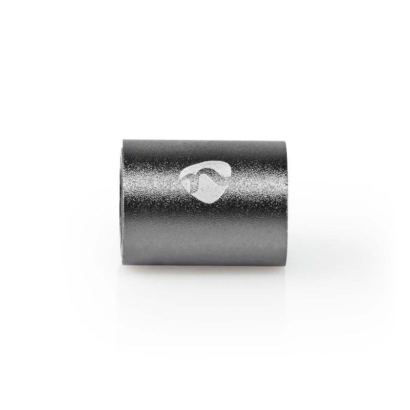 Nedis CATB25950GY &reg; Koppelstuk Optische-audiokabels Toslink Female - Toslink Female Aluminium G