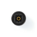 Nedis CATB25950GY &reg; Koppelstuk Optische-audiokabels Toslink Female - Toslink Female Aluminium G